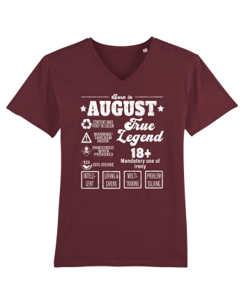 Born In August True Legend Burgundy