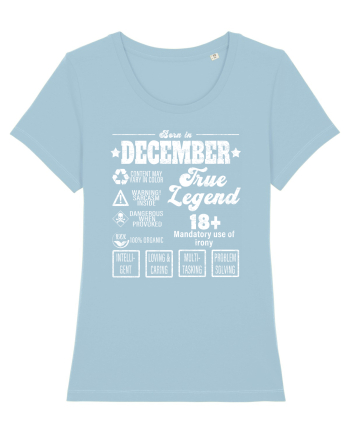 Born In December True Legend Sky Blue