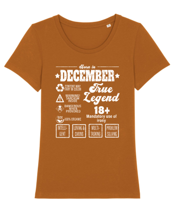 Born In December True Legend Roasted Orange
