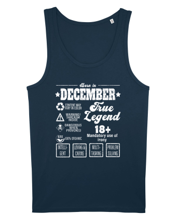 Born In December True Legend Navy