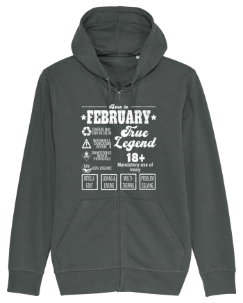 Born In February True Legend Anthracite