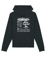 Born In February True Legend Hanorac Unisex Drummer