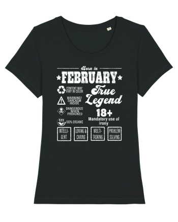 Born In February True Legend Black