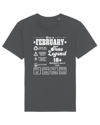 Born In February True Legend Anthracite