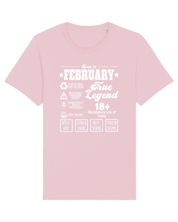 Born In February True Legend Cotton Pink
