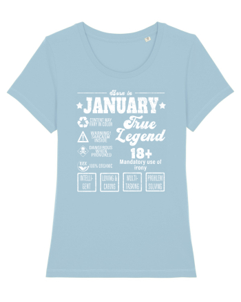 Born In January True Legend Sky Blue