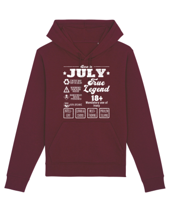 Born In July True Legend Burgundy