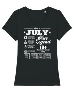 Born In July True Legend Tricou mânecă scurtă guler larg fitted Damă Expresser