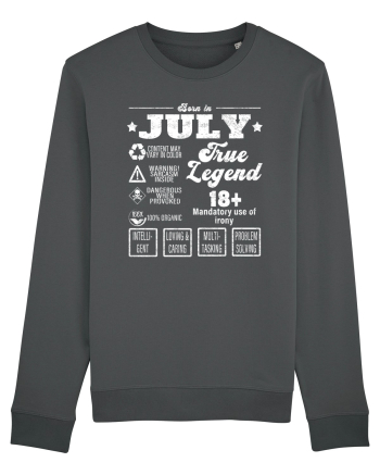 Born In July True Legend Anthracite