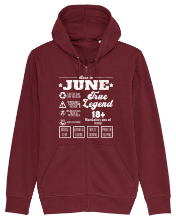 Born In June True Legend Burgundy