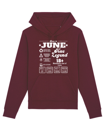 Born In June True Legend Burgundy