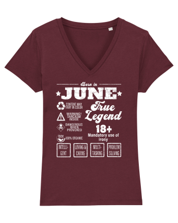 Born In June True Legend Burgundy