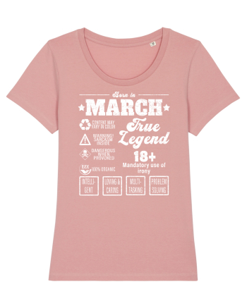 Born In March True Legend Canyon Pink