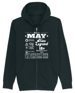 Born In May True Legend Hanorac cu fermoar Unisex Connector