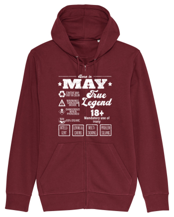 Born In May True Legend Burgundy
