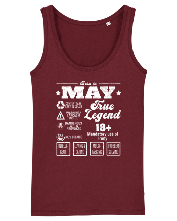 Born In May True Legend Burgundy