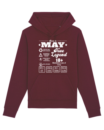Born In May True Legend Burgundy