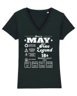 Born In May True Legend Tricou mânecă scurtă guler V Damă Evoker