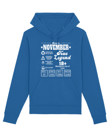 Born In November True Legend Royal Blue