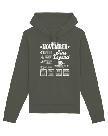 Born In November True Legend Khaki