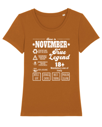Born In November True Legend Roasted Orange