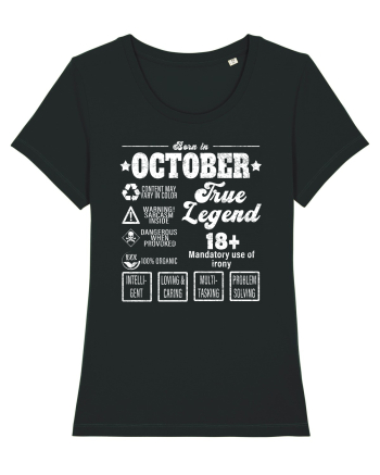 Born In October True Legend Black