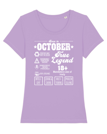 Born In October True Legend Lavender Dawn