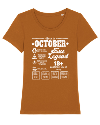 Born In October True Legend Roasted Orange