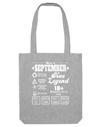 Born In September True Legend Heather Grey