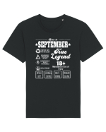 Born In September True Legend Tricou mânecă scurtă Unisex Rocker
