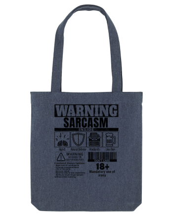 Sarcasm Inside bk Midnight Blue
