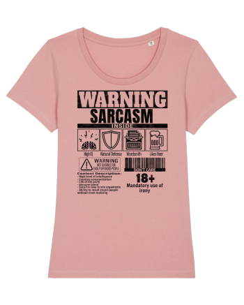 Sarcasm Inside bk Canyon Pink