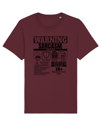 Sarcasm Inside bk Burgundy