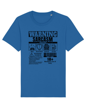 Sarcasm Inside bk Royal Blue
