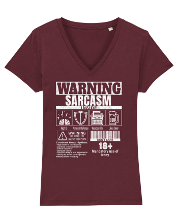 Sarcasm Inside Burgundy