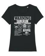 Sarcasm Inside Tricou mânecă scurtă guler larg fitted Damă Expresser