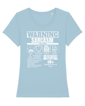 Sarcasm Inside Sky Blue