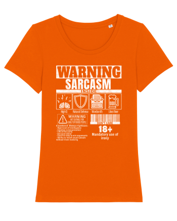 Sarcasm Inside Bright Orange