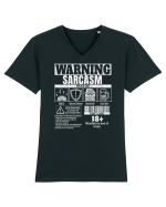 Sarcasm Inside Tricou mânecă scurtă guler V Bărbat Presenter