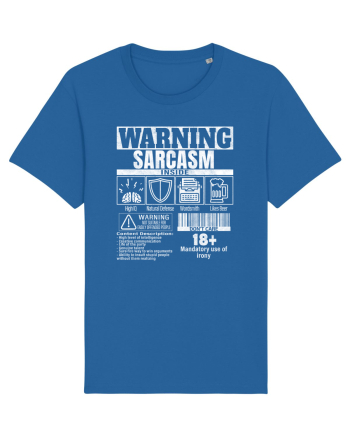 Sarcasm Inside Royal Blue