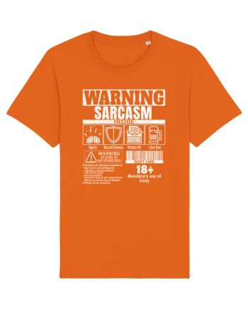 Sarcasm Inside Bright Orange