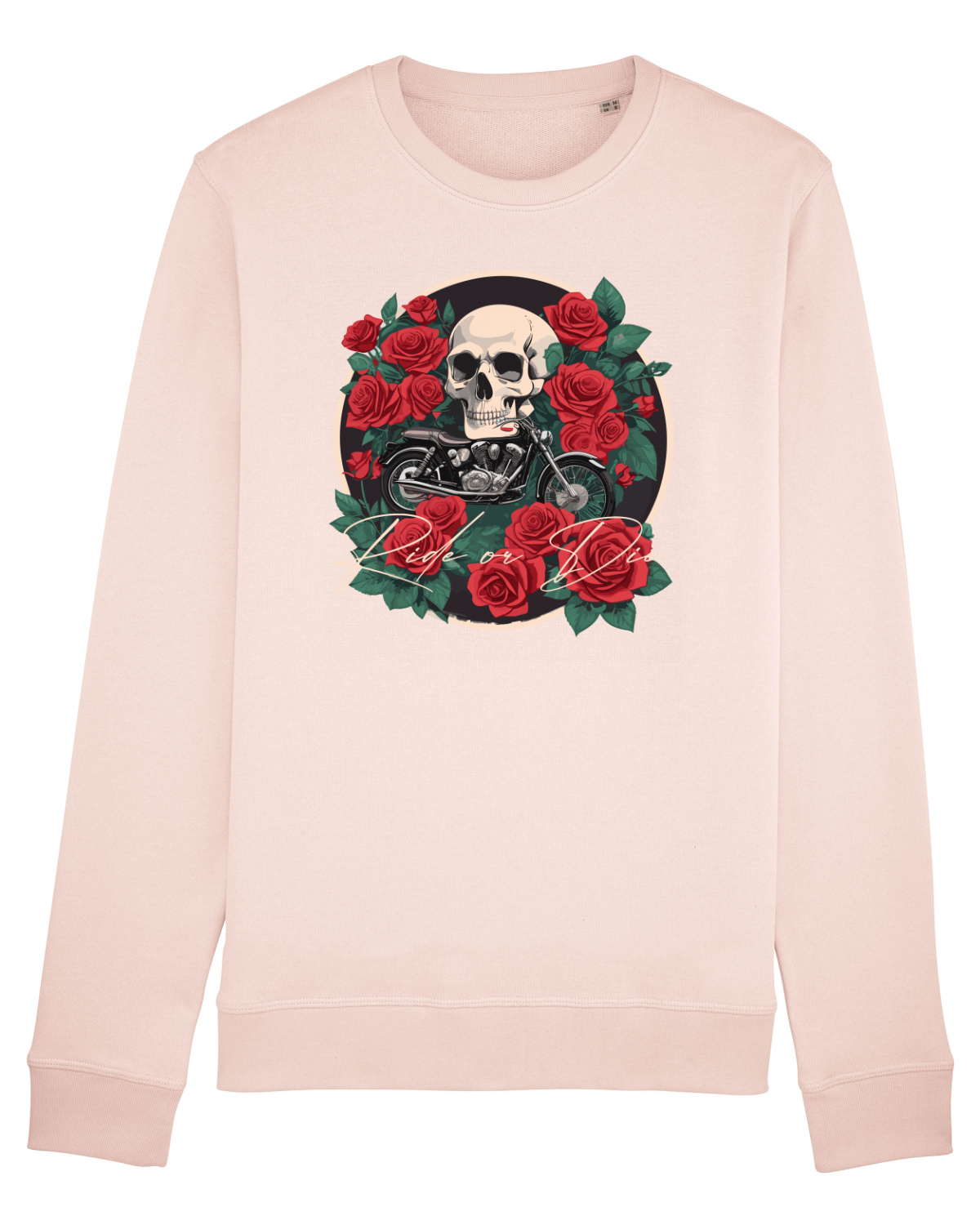 Bluză mânecă lungă Unisex Rise Candy Pink