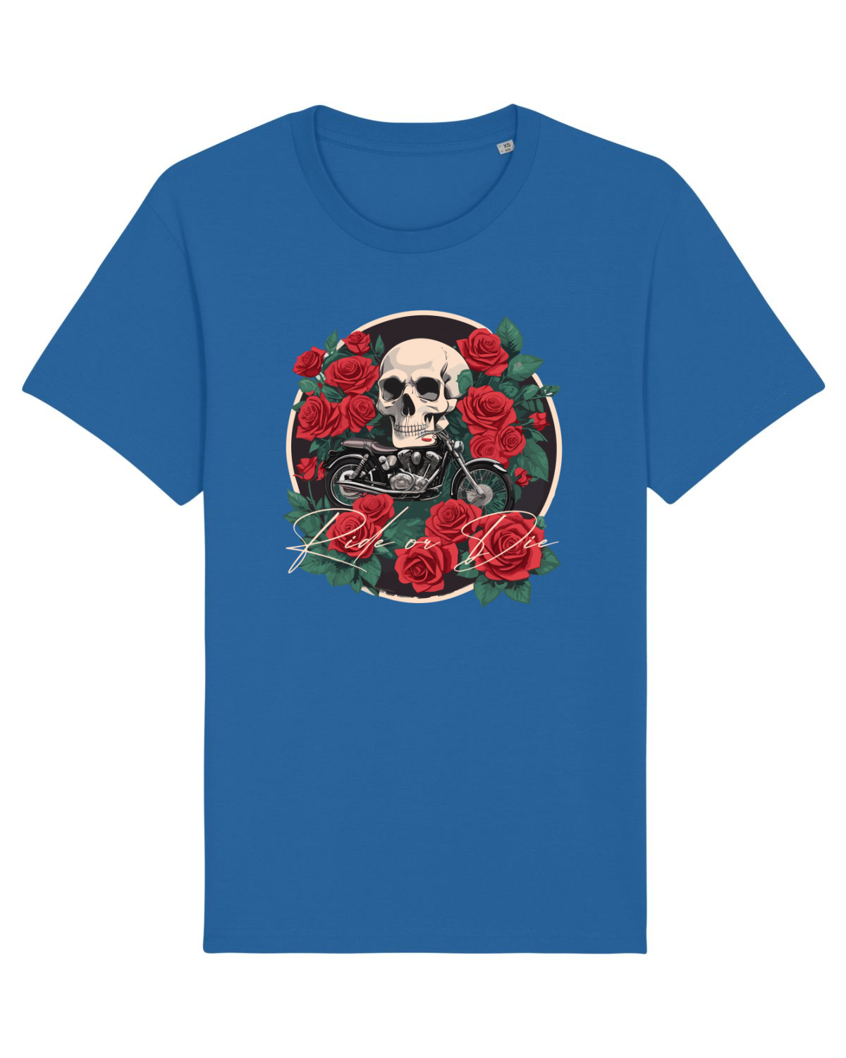 Tricou mânecă scurtă Unisex Rocker Royal Blue
