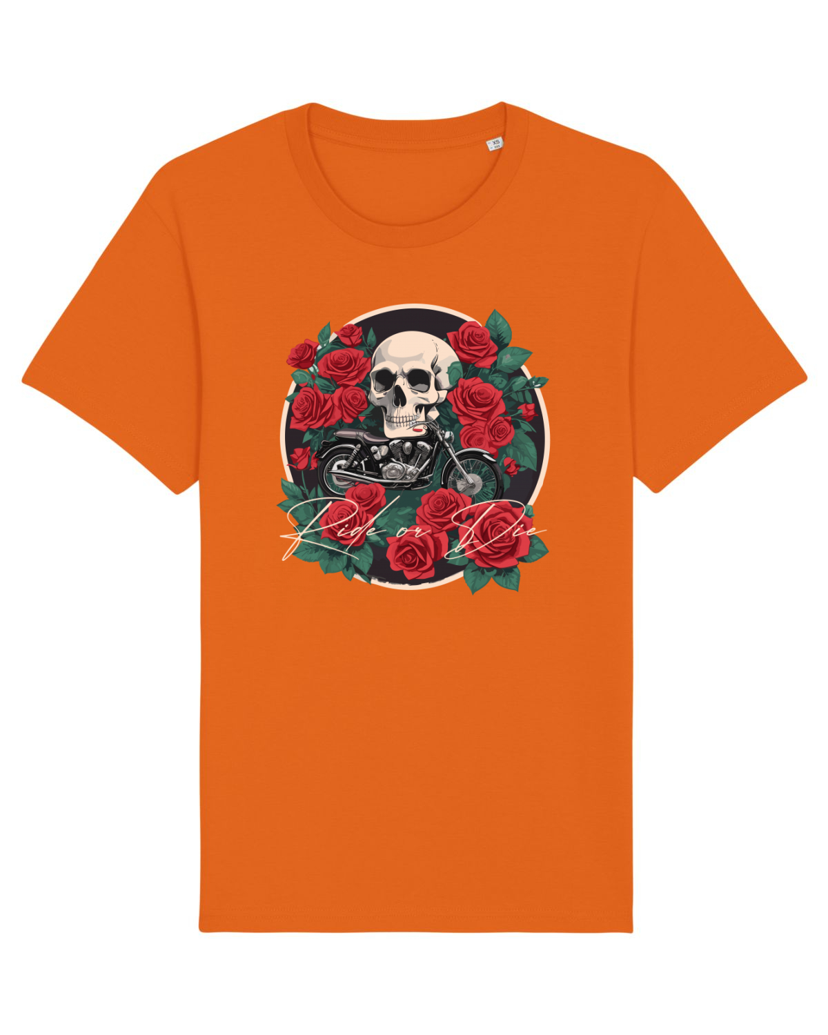 Tricou mânecă scurtă Unisex Rocker Bright Orange