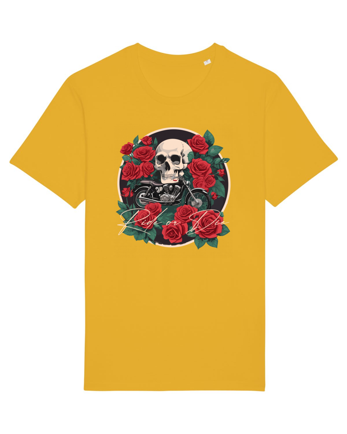 Tricou mânecă scurtă Unisex Rocker Spectra Yellow