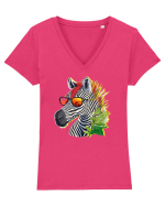 summer breeze Tricou mânecă scurtă guler V Damă Evoker