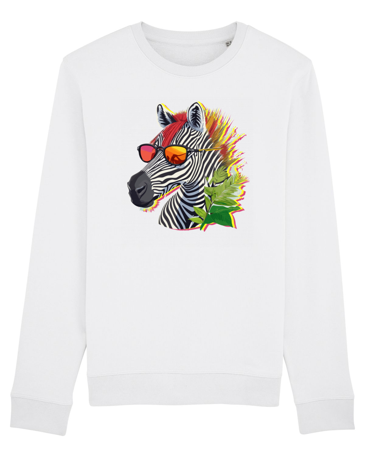 Bluză mânecă lungă Unisex Rise White