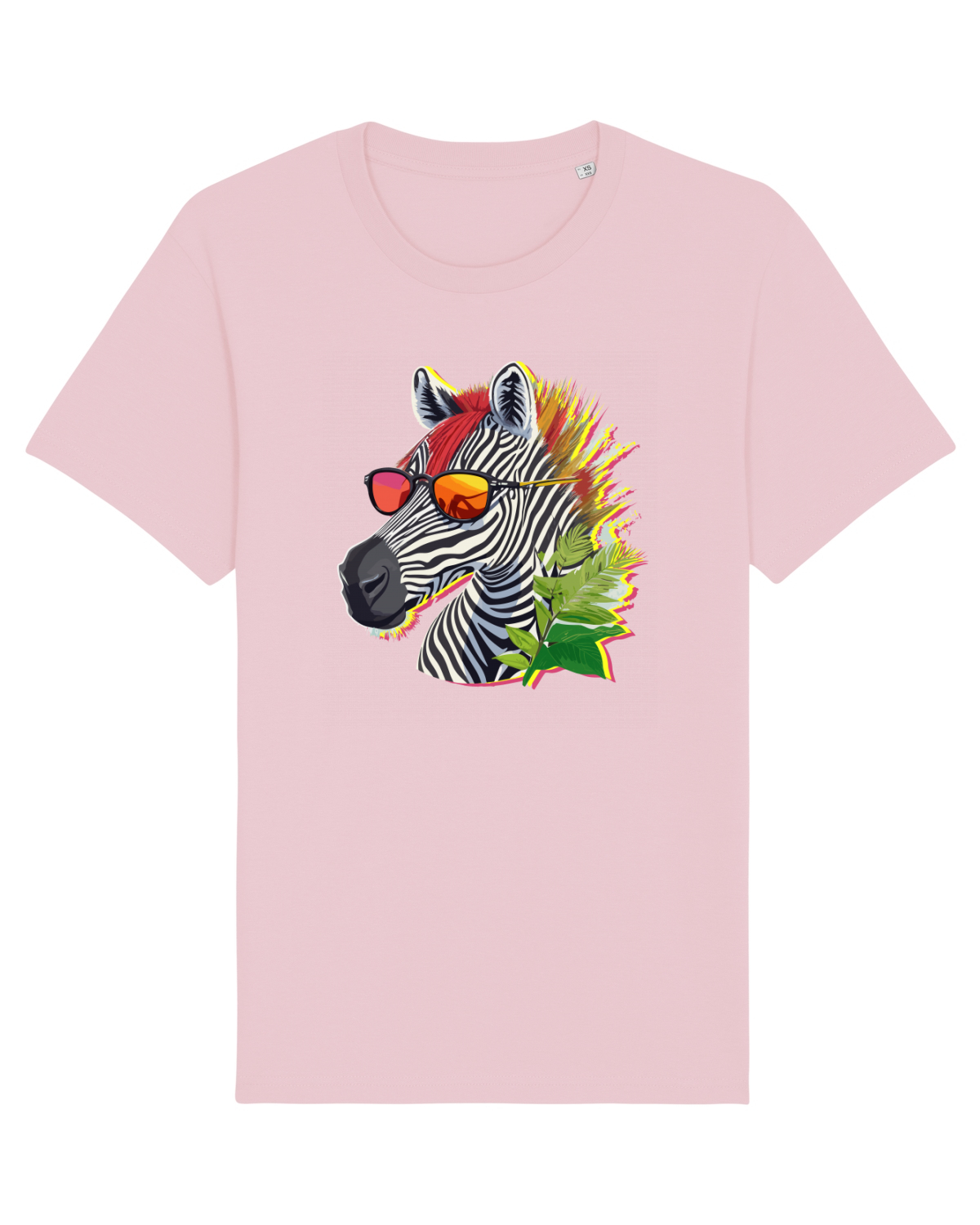 Tricou mânecă scurtă Unisex Rocker Cotton Pink