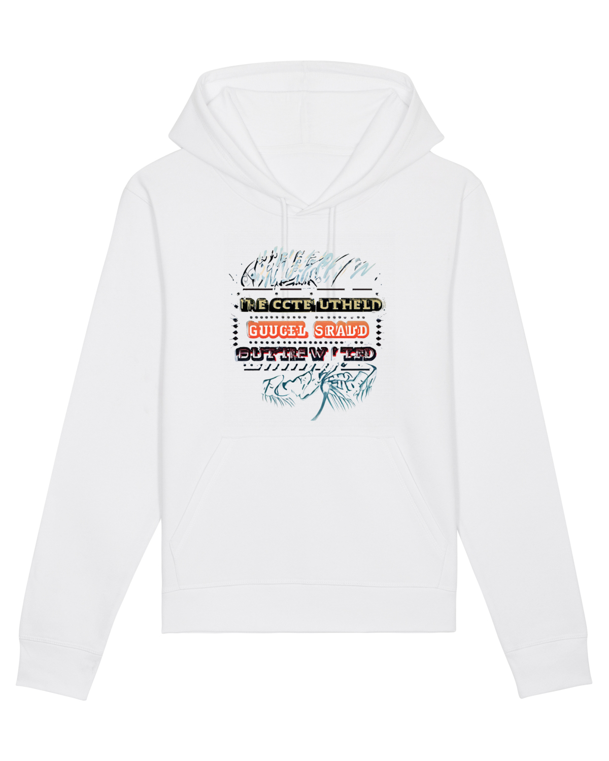 Hanorac Unisex Drummer White