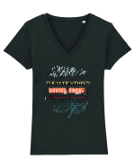 Spiritul artistic Tricou mânecă scurtă guler V Damă Evoker